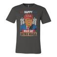 Ultra Maga Trump Happy 4Th Of July American Flag Unisex Jersey Short Sleeve Crewneck Tshirt