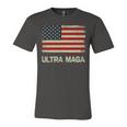 Ultra Maga United State Flag Unisex Jersey Short Sleeve Crewneck Tshirt