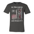 Ultra Maga We The People Proud Republican Usa Flag Unisex Jersey Short Sleeve Crewneck Tshirt