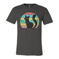 Vintage Black Cat Lover 307 Shirt Unisex Jersey Short Sleeve Crewneck Tshirt