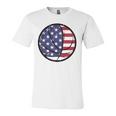 Basketball Fourth July 4Th Sports Patriotic Kids Jersey T-Shirt