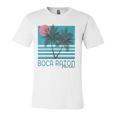 Boca Raton Florida Souvenirs Fl Palm Tree Vintage Jersey T-Shirt