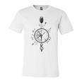 Compass Travel Lover Unisex Jersey Short Sleeve Crewneck Tshirt