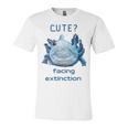 Cute Axolotl Facing Extinction Unisex Jersey Short Sleeve Crewneck Tshirt