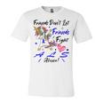 Friends Dont Let Friends Fight Als Alone Unicorn Blue Ribbon Amyotrophic Lateral Sclerosis Support Als Awareness Unisex Jersey Short Sleeve Crewneck Tshirt