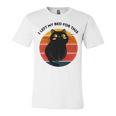 Funny Vintage Black Cat I Left My Bed For This Unisex Jersey Short Sleeve Crewneck Tshirt