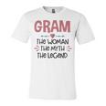 Gram Grandma Gift Gram The Woman The Myth The Legend Unisex Jersey Short Sleeve Crewneck Tshirt