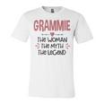 Grammie Grandma Gift Grammie The Woman The Myth The Legend Unisex Jersey Short Sleeve Crewneck Tshirt
