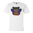 Haiti Haitian Love Flag Princess Girl Kid Wings Butterfly Jersey T-Shirt