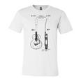 Patent Drawing Old Acoustic Guitar Unisex Jersey Short Sleeve Crewneck Tshirt