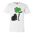 St Patricks Day Black Cat My Lucky Charm Unisex Jersey Short Sleeve Crewneck Tshirt