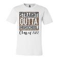 Straight Outta High School Class Of 2022 Graduation Boy Girl Jersey T-Shirt