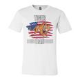 Tiger Us Flag 4Th Of July Fathers Day Tiger Dad Unisex Jersey Short Sleeve Crewneck Tshirt
