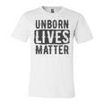 Unborn Lives Matter Unisex Jersey Short Sleeve Crewneck Tshirt