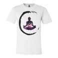 Zen Buddhism Inspired Enso Cosmic Yoga Meditation Art Unisex Jersey Short Sleeve Crewneck Tshirt