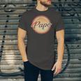 Graphic 365 Papo Vintage Retro Fathers Day Jersey T-Shirt