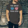 Anti Joe Biden Ultra Maga The Return Of The Great Maga King V3 Unisex Jersey Short Sleeve Crewneck Tshirt