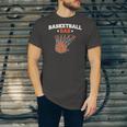 Basketballer Sport Player Fathers Day Basketball Dad Jersey T-Shirt