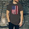 Best Papaw Ever Us Flag Patriotic 4Th Of July American Flag Jersey T-Shirt