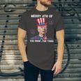 Biden Dazed Merry 4Th Of You Know The Thing 4Th Of July Jersey T-Shirt