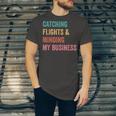 Catching Flights & Minding My Business Jersey T-Shirt