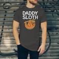 Daddy Sloth Lazy Cute Sloth Father Dad Jersey T-Shirt