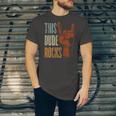 This Dude Rocks Rock N Roll Heavy Metal Devil Horns Jersey T-Shirt