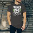 Farmer Dad Father Daddy Farm Farming Farmers Tractor Jersey T-Shirt