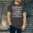 Father Grandpa I Am A Proud Dad Of A Freaking Awesome Daughter406 Family Dad Unisex Jersey Short Sleeve Crewneck Tshirt
