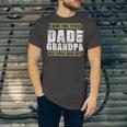 Father Grandpa I Have Two Titles Dad And Grandpa And I Rock Them Both Dad 60 Family Dad Unisex Jersey Short Sleeve Crewneck Tshirt
