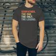 Godfather The One Only Legend Fathers Day For Father Jersey T-Shirt