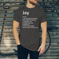 Jay Definition Personalized Name Birthday Idea Jersey T-Shirt
