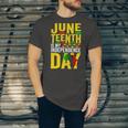 Juneteenth Is My Independence Day 1865 African American Unisex Jersey Short Sleeve Crewneck Tshirt