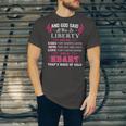 Liberty Name Gift And God Said Let There Be Liberty Unisex Jersey Short Sleeve Crewneck Tshirt