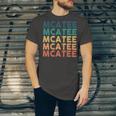 Mcatee Name Shirt Mcatee Family Name Unisex Jersey Short Sleeve Crewneck Tshirt