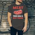 Meat Your Grill’S Best Friend Butcher Chef Cook Bbq Unisex Jersey Short Sleeve Crewneck Tshirt