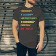 Monday To Friday On Duty Unisex Jersey Short Sleeve Crewneck Tshirt