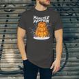 Monster Pumpkin Unisex Jersey Short Sleeve Crewneck Tshirt