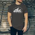 Mountains There Was Jesus In The Valley Faith Christian Jersey T-Shirt