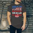 My Soninlaw Is Brave Home Of The Free 687 Shirt Unisex Jersey Short Sleeve Crewneck Tshirt