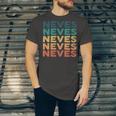 Neves Name Shirt Neves Family Name Unisex Jersey Short Sleeve Crewneck Tshirt