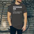 Pentathlon Dad Like Dad But Much Cooler Definition Jersey T-Shirt