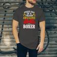Proud Dad Of A Freakin Awesome Boxer For Boxing Dads Jersey T-Shirt