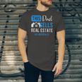 Real Estate Agent Dad Realtor Raglan Baseball Jersey T-Shirt