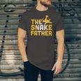 The Snake Father Reptile Owner Jersey T-Shirt
