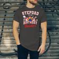 Stepdad Of The Birthday Bowler Bday Bowling Party Jersey T-Shirt