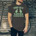 This Guy Loves Gardening Two Thumbs 553 Shirt Unisex Jersey Short Sleeve Crewneck Tshirt