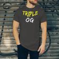 Triple Og Popular Hip Hop Urban Quote Original Gangster Jersey T-Shirt