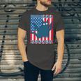 Ultra Maga Madafakas Cat American Flag Unisex Jersey Short Sleeve Crewneck Tshirt