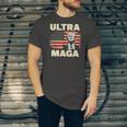 Ultra Maga Proud Ultra-Maga Usa Flag Jersey T-Shirt